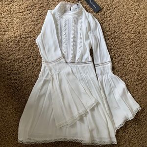 For Love and Lemons: White lace dress